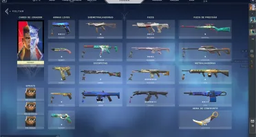 Conta Valorant +300 reais gastos // Conta Lol com 42 skins
