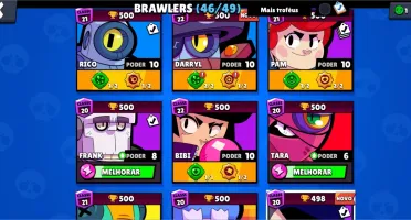 Conta Brawl Stars 46/49 quase full