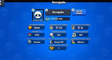 Conta Brawl Stars 46/49 quase full