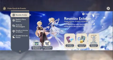 Conta com Zhongli + Qiqi e Jean (Banner Garantido)