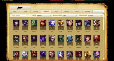 Conta LOL 78heroes/31Skins/8pag runa