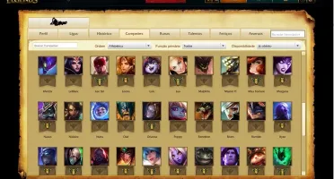 Conta LOL 78heroes/31Skins/8pag runa
