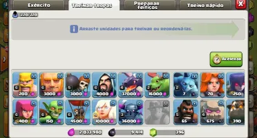 Clash of Clans CV9 Promoção