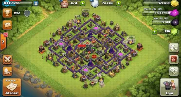 Clash of Clans CV9 Promoção