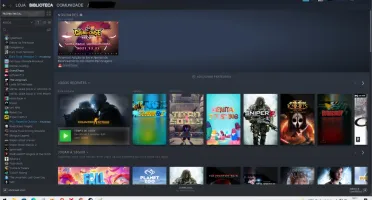 Conta Steam com jogos