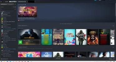 Conta Steam com jogos