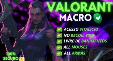 ⚡ Macro Valorant - Todos Os Mouses (Vitalicio) ⚡