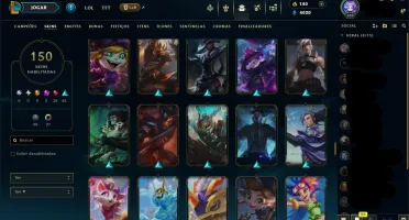 Conta lol lvl 369