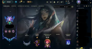 Conta lol lvl 369