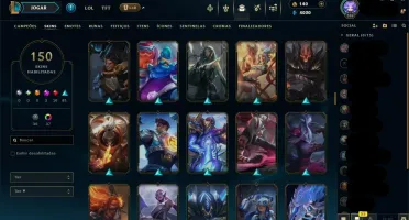 Conta lol lvl 369
