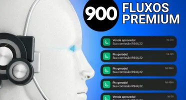 Typebot - 900 Fluxos Premium Prontos + Bônus!!!