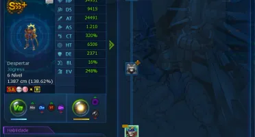 Conta LADMO - MID game Server omegamon Item OX