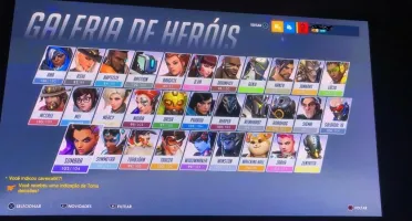 Conta Overwatch PS4 Level 1148  [6] Armas de ouro MMR ALTO