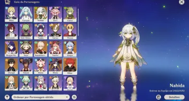 Conta Genshin Impact Ar 55 Diversos Personagens 5*