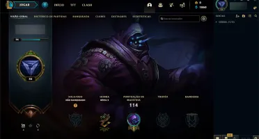 CONTA UNRANKED LVL 30+
