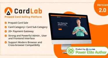 CardLab: Plataforma de Venda de Cartões Pré-pagos em PHP