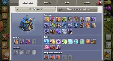 CONTA DE CLASH CV 12 QUASE FULL COM 6 CONST