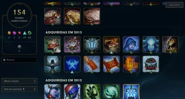 Conta LoL Full Acesso - 133 Champs e 53 Skins - Rammus Rei