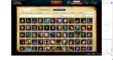 Conta no lol