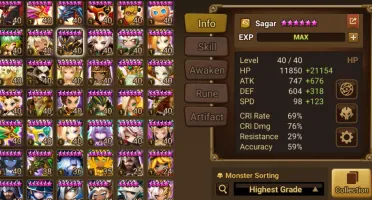 Summoners War Nyx