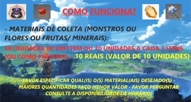 ADICIONE A QUANTIDADE DE ACORDO COM A DESCRIÇÃO