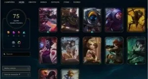 CONTA PLATINA 2 79 SKINS 2 ULTIMATE