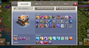 Conta clash of clans cv11