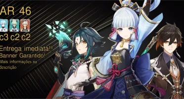 AR 46 Xiao / Ayaka / Zhongli entre outros T5!