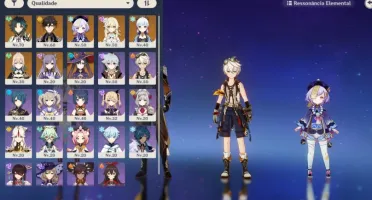 AR 46 Xiao / Ayaka / Zhongli entre outros T5!