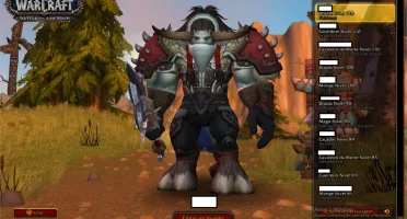 WORLD OF WARCRAFT +  DIABLO ROS - AZRALON, NEMESIS + CHAR'S