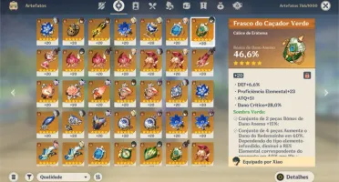 XIAO+ZHONG C1+JEAN C1+QIQI+MONA+ 5 ARMAS 5* AR 55