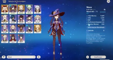 GENSHIN IMPACT AR 39 / NA - KLEE, MONA & ALBEDO + 14 ARMAS