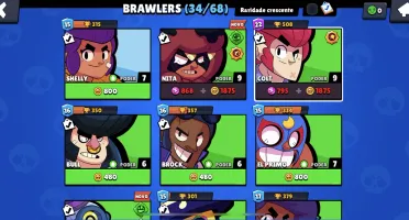 Clash of Clans Cv13+Conta de Brawl Stars+Clash Royale Nv 42