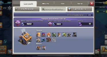Clash of Clans Cv13+Conta de Brawl Stars+Clash Royale Nv 42