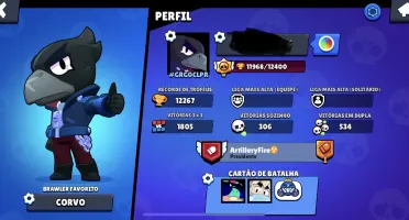 Clash of Clans Cv13+Conta de Brawl Stars+Clash Royale Nv 42