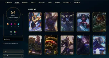 CONTA DIAMANTE IV COM ÓTIMAS SKINS