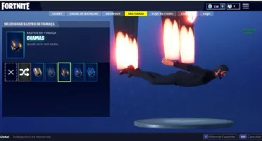 CONTA FORTNITE COM PASSE DE BATALHA 3º TEMPORADA COMPLETO
