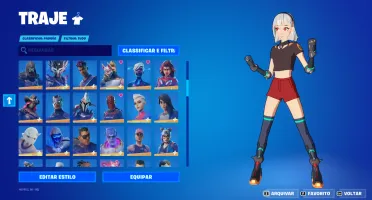 Conta Fortnite ( Atemporal, Ceifadora, Travis + )