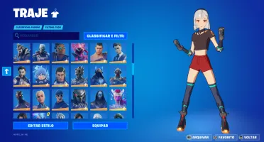 Conta Fortnite ( Atemporal, Ceifadora, Travis + )