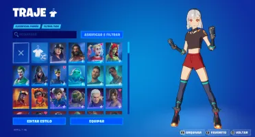Conta Fortnite ( Atemporal, Ceifadora, Travis + )