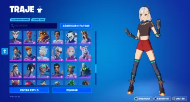 Conta Fortnite ( Atemporal, Ceifadora, Travis + )