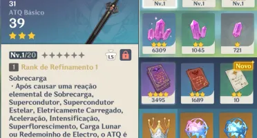 38x 5-Star + Lumine + Signature 5-Star | 45x Weapons 5-Star