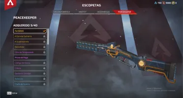 Conta apex Legends Com Kunai Herança wraith + 8 lendarias