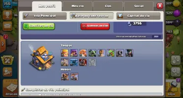 clash of clans cv12 praticamente full