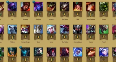 CONTA PRATA 2 - BORDA OURO - 124 CAMPEÕES - 62 SKINS
