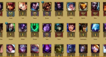 CONTA PRATA 2 - BORDA OURO - 124 CAMPEÕES - 62 SKINS
