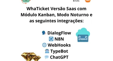 Script CRM WhaTicket Gold com SaaS e Kanban Inclusos
