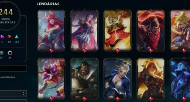 Full Acesso - Todos Champions - 244 Skins - Unranked