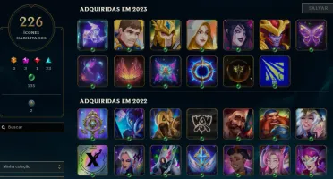 Full Acesso - Todos Champions - 244 Skins - Unranked