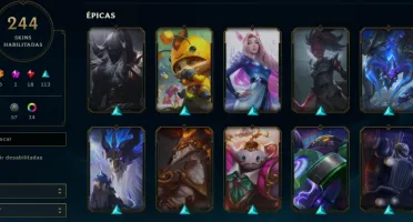 Full Acesso - Todos Champions - 244 Skins - Unranked